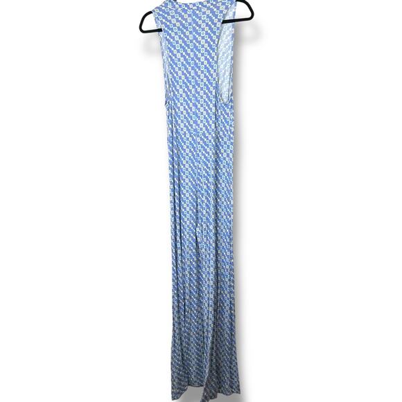 Free People Shayla Collared Retro V-Neck Racer Back Wide Leg Halter Jumpsuit - Picture 7 of 10